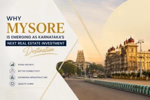 Mysore city showcasing growth and infrastructure as a leading real estate investment destination in Karnataka