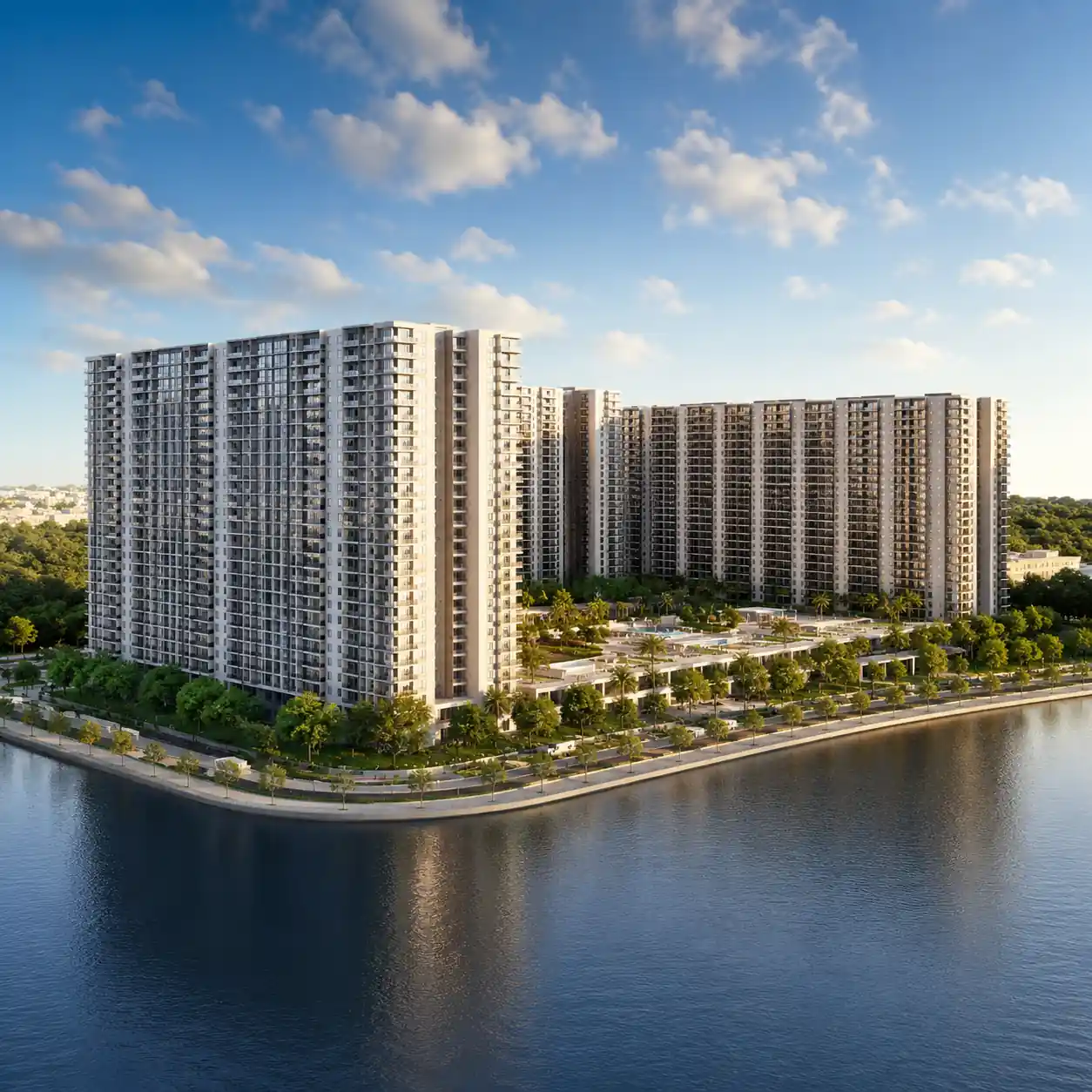 Sobha Marina One luxury waterfront apartments Marine Drive Kochi